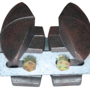 Sapato de ferro fundido ajustável para portas de corrente de 21 a 50 mm. Qualidade que você pode ver, confiança que você sente. Angola-Materiais.shop.