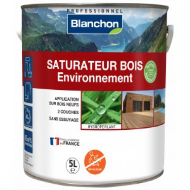 Ambiente biossourced Satatriator de madeira - Rendimento indicativo: 10 m2/l/camada - aparência fosca - madeira clara - cond. 5 l. Construa melhor, construa com Angola-Materiais.shop.