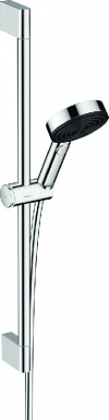Conjunto de chuveiro 105 3Jet EcoSmart Relaxment com barra cromada de 650 mm. Descubra a excelência em materiais de construção. Angola-Materiais.shop, sua referência em hardware e ferramentas.