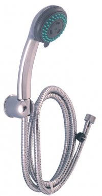 Conjunto de conforto de Hydrostyle - Suporte fixo - 1,50 m flexível - Chrome. Construindo excelência, entregando sonhos. Angola-Materiais.shop.