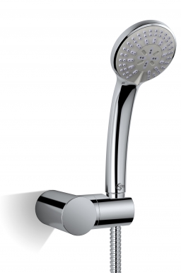 Conjunto IdealRain S3 - Suporte articulado - 1,75 m flexível - Chrome. Materiais de construção de primeira linha, disponíveis agora na Angola-Materiais.shop. Entrega em todo o país.