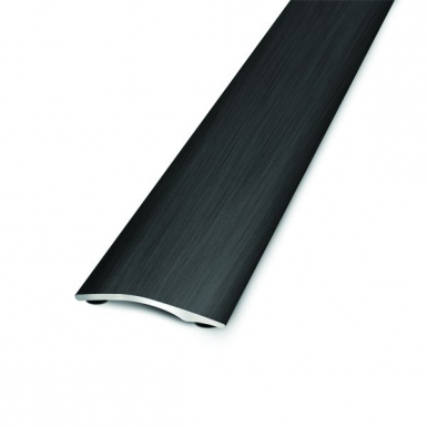 Limiar de nível múltiplo 27x3.4 mm - 2,80 M Butyle Butyle Aluminium Anodized Black escovado. Construção inteligente começa aqui. Angola-Materiais.shop, sua fonte confiável de materiais profissionais.
