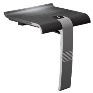 Banco de chuveiro de arsis retrátil com muleta automática - Antracite/Matt Gray Epóxi. Angola-Materiais.shop: Onde profissionais da construção encontram as melhores ferramentas e materiais.
