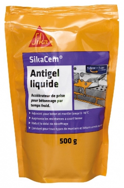 Sikacem - Massa líquida à prova d'água para concreto - anticongelante - líquido branco - 0,5 L. Precisão, durabilidade e eficiência na Angola-Materiais.shop.