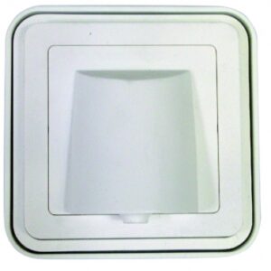 Saída do cabo para cabo de Ø 5 a 12 mm de cor branca. Compromisso com a qualidade, em cada material, em cada entrega. Angola-Materiais.shop.