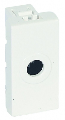 Saída de fio Ø Mosaico de 8 mm 1 módulo - branco. Angola-Materiais.shop fornece materiais industriais e hardware premium. Confie em nós para todas as suas necessidades de construção.