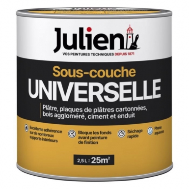 SUBBLAY UNIVERSAL WHITE MAT - 2,5 L - Julien. Máxima qualidade, mínimo esforço. Angola-Materiais.shop simplifica suas compras de materiais de construção.