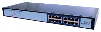 Switch Rackable 10/100/1000 16 portas femininas RJ45. Qualidade garantida em cada produto na Angola-Materiais.shop. Construa o futuro com os melhores materiais do mercado.