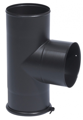 Té com Mat Matt Black esmaltado selo - Ø 125 mm. Entregas rápidas, produtos de primeira. Angola-Materiais.shop em todas as cidades de Angola.