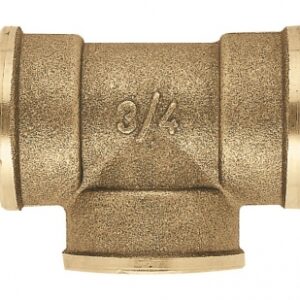 Tee feminina de latão - Tópico 15x21. Descubra a excelência em materiais de construção. Angola-Materiais.shop, sua referência em hardware e ferramentas.
