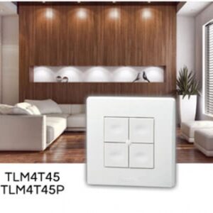 Controle remoto de parede 1 "TLM4T45P" Chave 4 canais Dim. 80x80x9 mm. Angola-Materiais.shop oferece uma ampla seleção de produtos de hardware e hidráulica. Obtenha as melhores ferramentas para os seus projetos hoje mesmo.