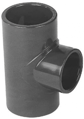 Té feminino para ser colado Ø 63/50/63. Angola-Materiais.shop: Tecnologia, qualidade e inovação em materiais de construção.