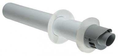 Terminal horizontal - Ø 80/125 mm - branco. Angola-Materiais.shop está dedicada a fornecer materiais de construção e hardware de primeira classe. A sua satisfação é a nossa prioridade.
