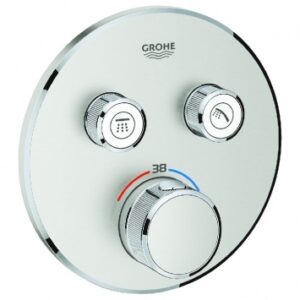 Termostático para instalação embutida 2 grohtherm smartcontrol supersteel grohe. Qualidade que você pode ver, confiança que você sente. Angola-Materiais.shop.