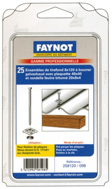 TC Galva Tirefond. Com folheto de galva redondo e redondo. Sentido pavimentado cond. 25. Tecnologia, qualidade e performance em sintonia. Angola-Materiais.shop.