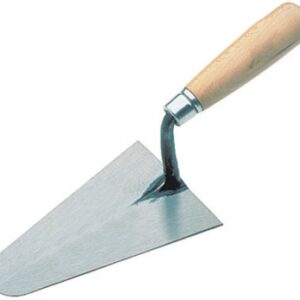 Trowel redondo de pedreiro, lâmina e tom de aço monobloco forjado, lâmina de 20 cm. Projetos maiores, melhores e mais rápidos com Angola-Materiais.shop. Tudo o que você precisa, um clique de distância.