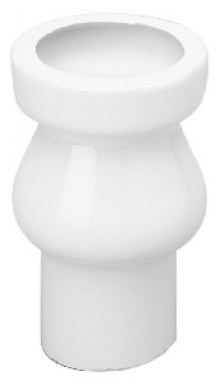 Tubo de porcelana curta aspirambo. Transforme seus projetos de construção com Angola-Materiais.shop - o melhor em hardware e materiais industriais.
