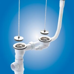 Tubulação ajustável para pias 2 caixas - saída 40 x 49. Descubra os melhores materiais hidráulicos e elétricos na Angola-Materiais.shop. Fornecemos produtos confiáveis para todas as suas necessidades de construção.