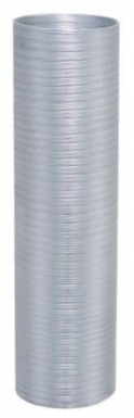 Mangueira de alumínio flexível "bainha de acordeão" - Ø 125 mm - de comprimento. 0,85 a 3,0 m. Cada clique, um passo mais perto do seu projeto perfeito. Angola-Materiais.shop.