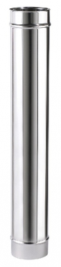 Mangueira de aço inoxidável rígida soldada 304 - longa. 1,0 m - Ø 153 mm. Inovação, qualidade e confiabilidade na palma da sua mão. Angola-Materiais.shop.