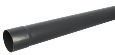 Tubos de descida de PVC Ø 80 mm - LG. 4 m - cor antracite. Construa o futuro com os melhores materiais. Angola-Materiais.shop, sua loja de confiança.
