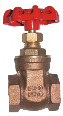 PN16 Válvula tocada - corpo de bronze - monovalve - tocando 15x21 - temp. Maxi +110 °. O parceiro definitivo para sua construção. Angola-Materiais.shop.