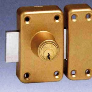"City 26" trava com 2 entradas bronzeadas de ouro, "Wood" Wave Cyl. Ø 23 mm L. 70 mm 3 chaves. Máxima qualidade, mínimo esforço. Angola-Materiais.shop simplifica suas compras de materiais de construção.