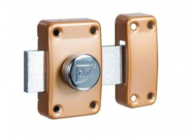 Targette Lock "City 25" com Button Somente Bronzé Gold, "Wood" Spoiled. Profissionais da construção escolhem Angola-Materiais.shop. Porque a qualidade faz a diferença.