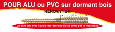 Parafuso sem cabeça com Dble Top Roc I.N.G. PVC 6x70 líquido 33 mm CND.100. A sua loja online para materiais elétricos e de construção é a Angola-Materiais.shop. Garantimos qualidade e acessibilidade.