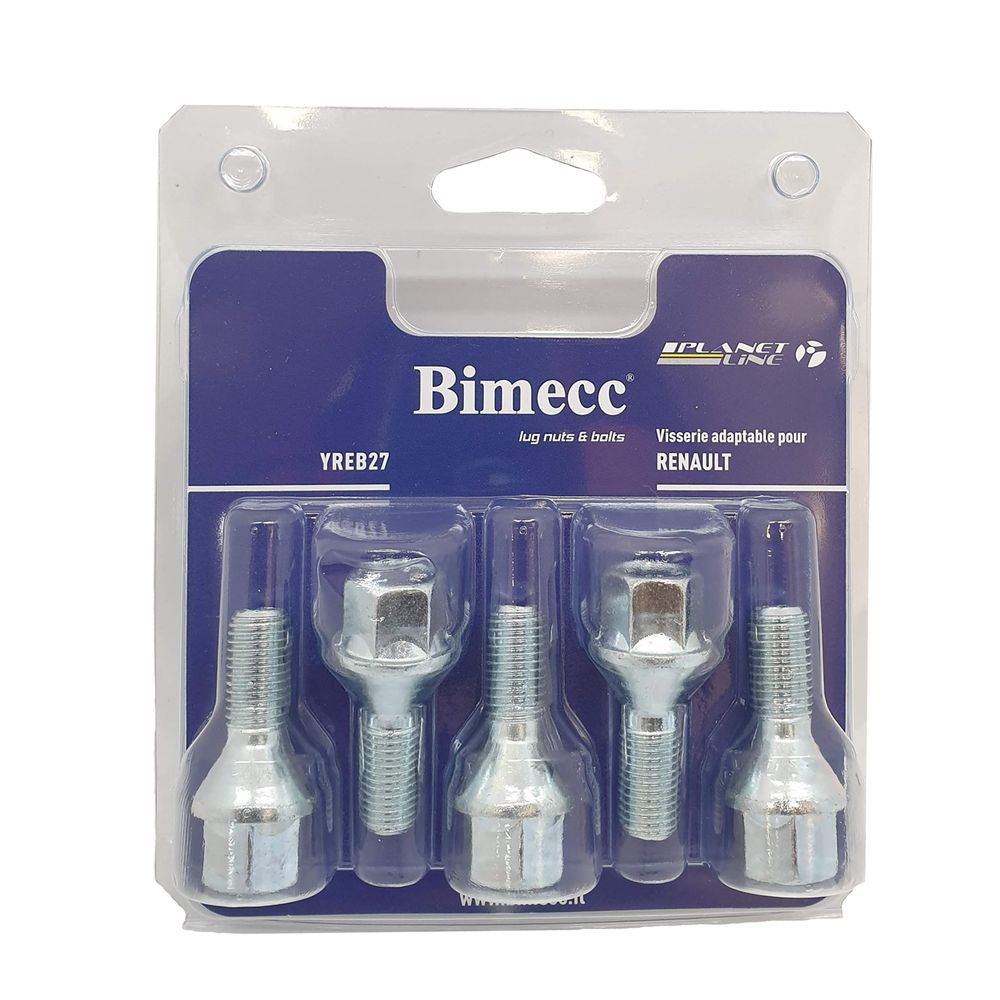 5 parafusos do tipo original em Blister para Renault 12x1.5x24. Construa o futuro com os melhores materiais. Angola-Materiais.shop, sua loja de confiança.