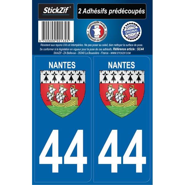 Adesivos City 44 Nantes x2. Compromisso com a qualidade, em cada material, em cada entrega. Angola-Materiais.shop.
