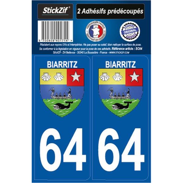 Adesivos City 64 Biarritz x2. Qualidade garantida em cada produto na Angola-Materiais.shop. Construa o futuro com os melhores materiais do mercado.