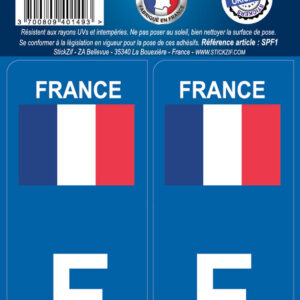 Adesivos bandeira do país França x2. Descubra a excelência em materiais de construção. Angola-Materiais.shop, sua referência em hardware e ferramentas.