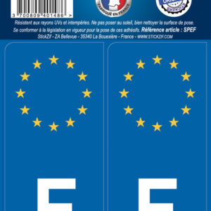 Adesivos País Europa França x2. Soluções completas para construção, reforma e manutenção. Angola-Materiais.shop entrega em todas as províncias.