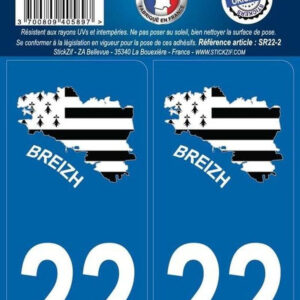 Card de Adesivos 22 Breizh x2. Materiais de construção de ponta, preços acessíveis. Bem-vindo à Angola-Materiais.shop.