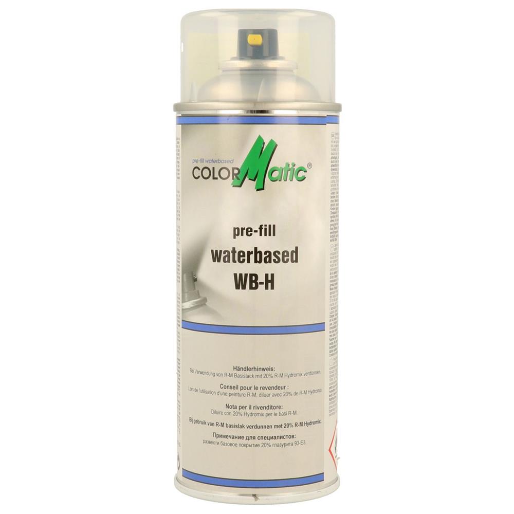 Aerossol pré-olhar + aditivos de base Acqueuse WB-H 400 ml Colormatic. Materiais de construção de primeira linha, disponíveis agora na Angola-Materiais.shop. Entrega em todo o país.