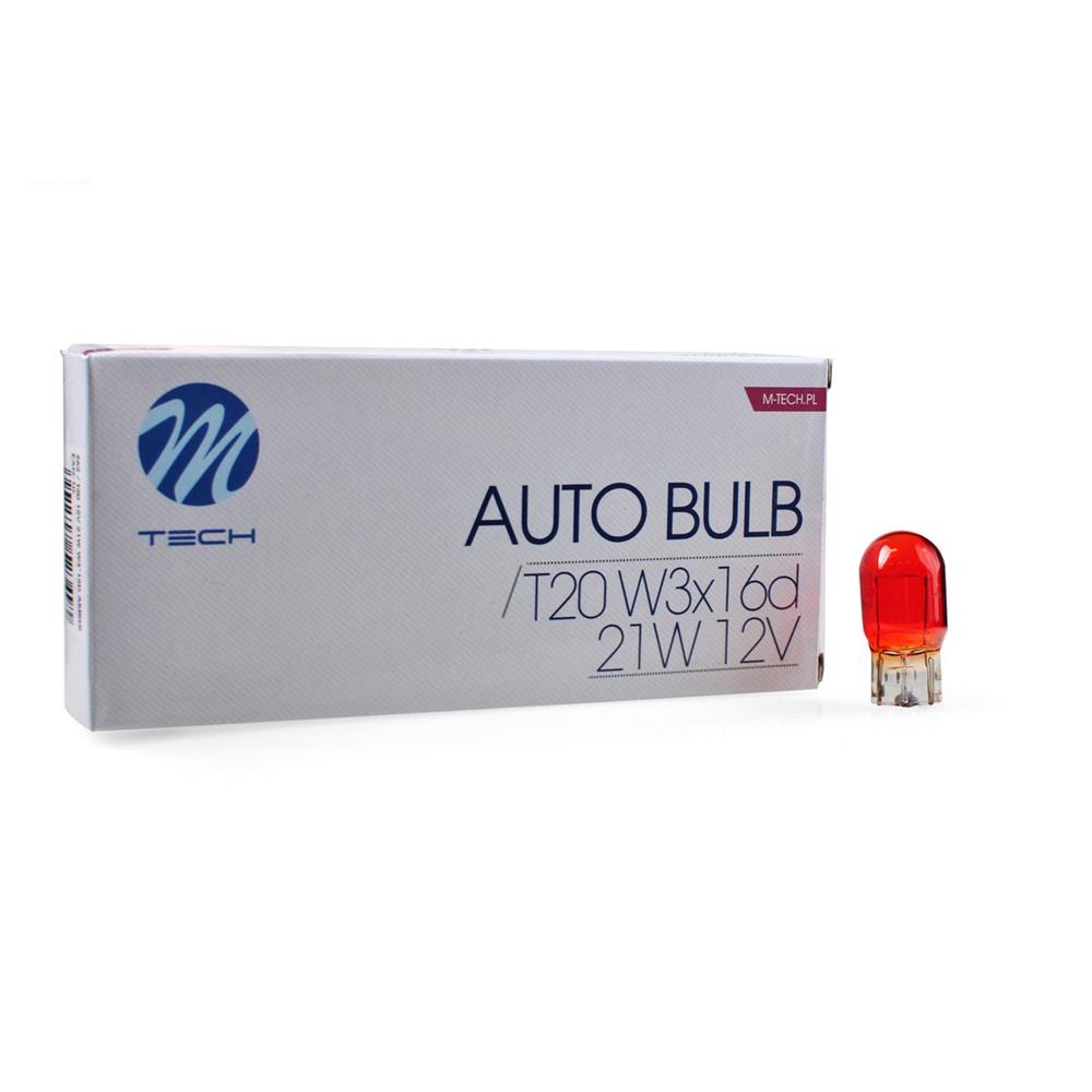 Bulbos de halogênio WY21W 12V 21W Orange (10) MTECH. Sua obra, nossa especialidade. Angola-Materiais.shop.