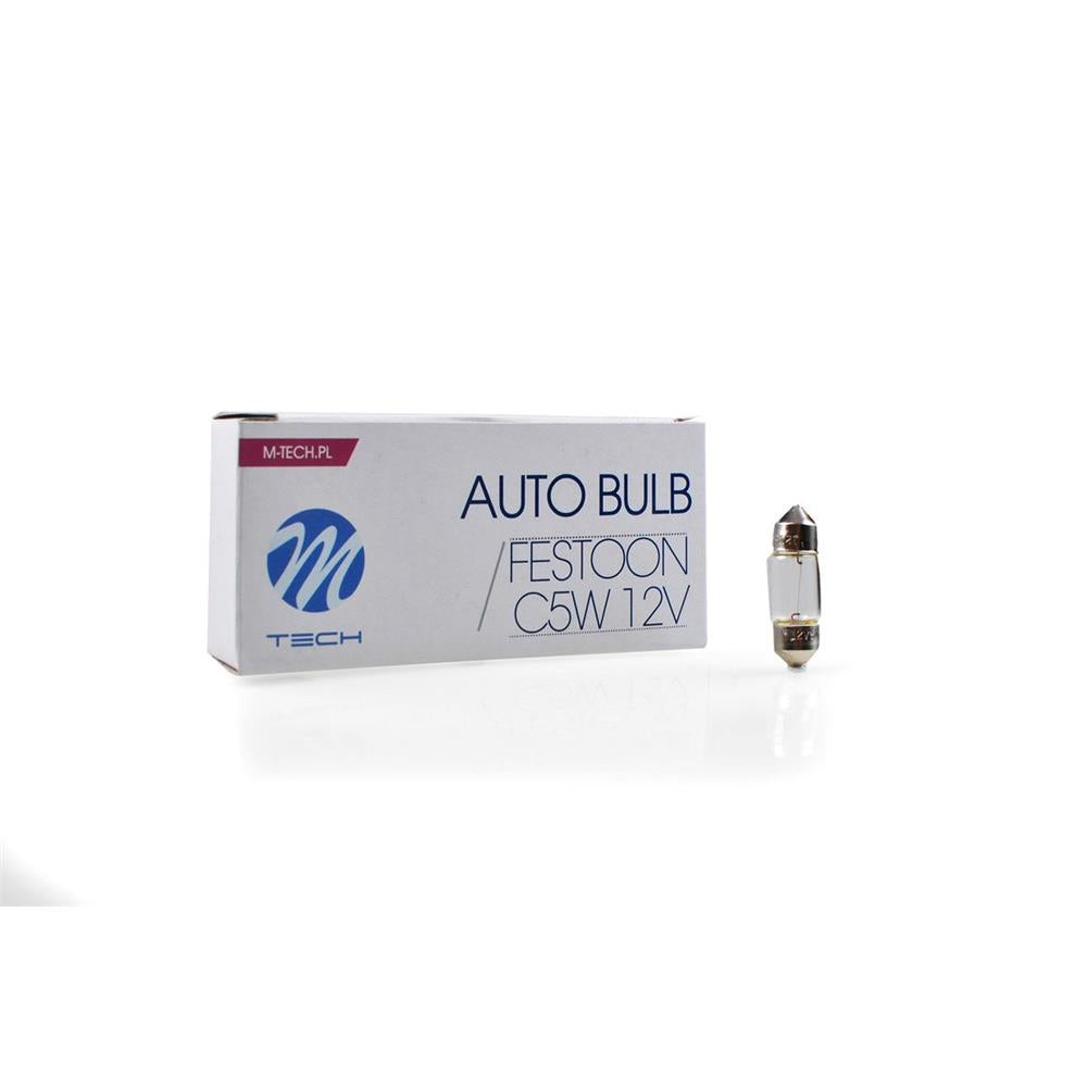 Bulbos halogênicos C5W Sv8.5 (31mm) T11X31 12V 5W (10) MTECH CAX. Transforme seus projetos de construção com Angola-Materiais.shop - o melhor em hardware e materiais industriais.