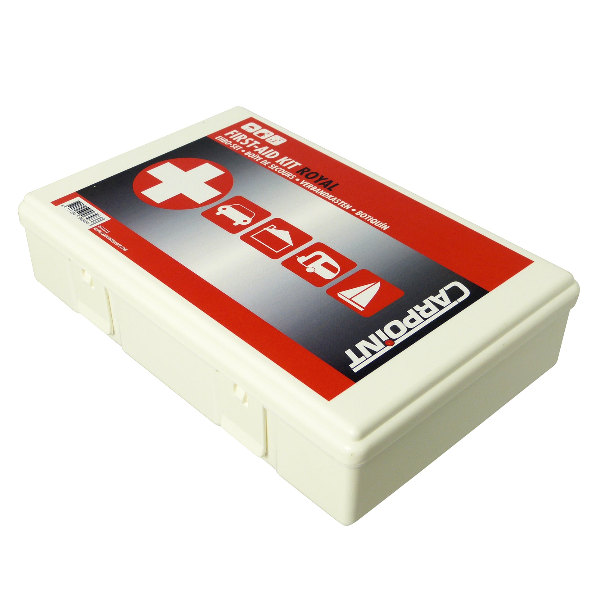 Caixa de primeiros socorros 40 peças caroint. Descubra os melhores materiais hidráulicos e elétricos na Angola-Materiais.shop. Fornecemos produtos confiáveis para todas as suas necessidades de construção.