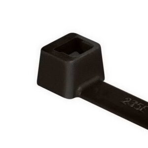 Crampo de plástico preto 100x2,5 mm T18RW 100pccs. Experiência, inovação e dedicação em cada produto. Angola-Materiais.shop.