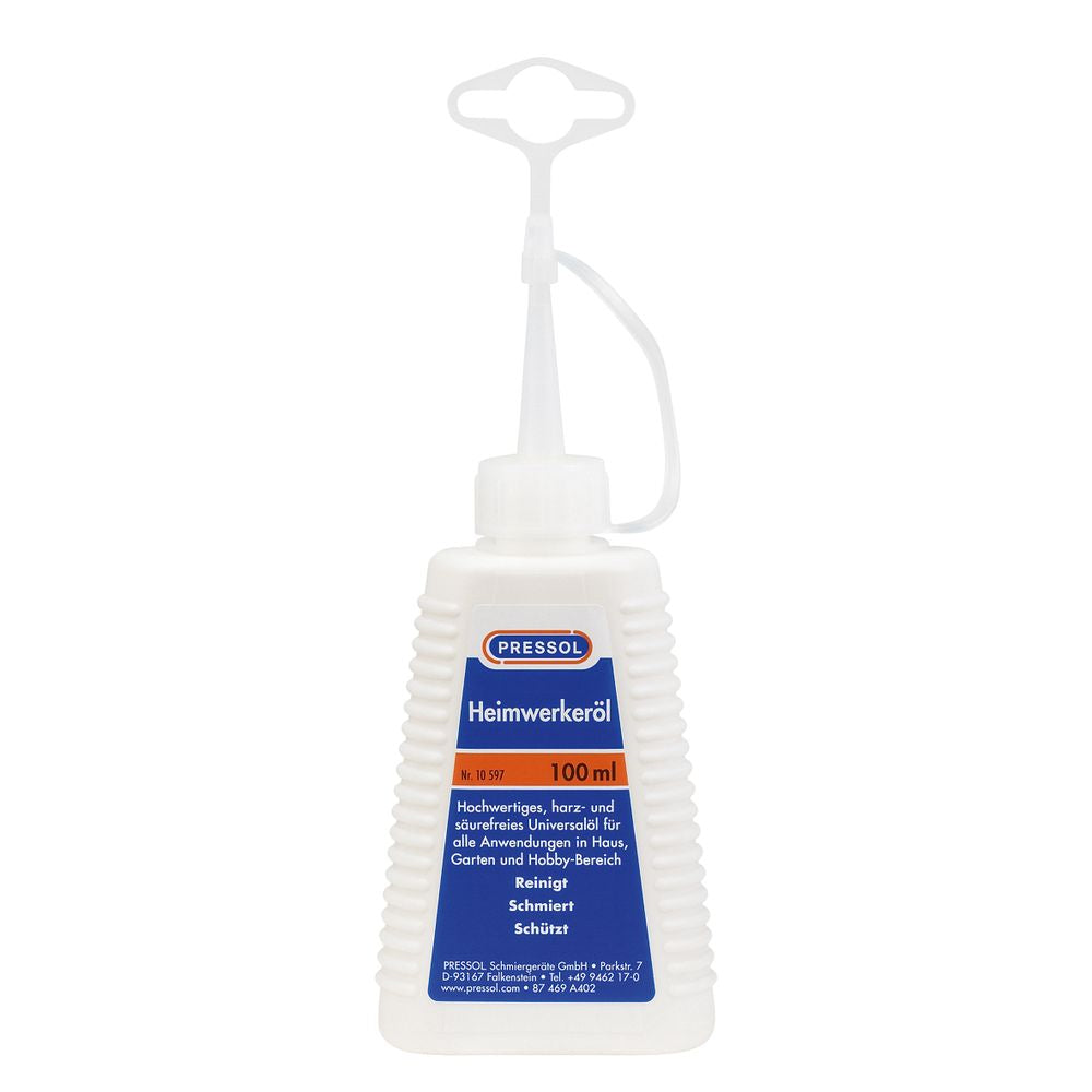 Óleo DIY 100ml Pressol 10597 034. A sua loja online para materiais elétricos e de construção é a Angola-Materiais.shop. Garantimos qualidade e acessibilidade.