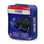 Capas de assento universal Sparco Polyester Black - Image 2