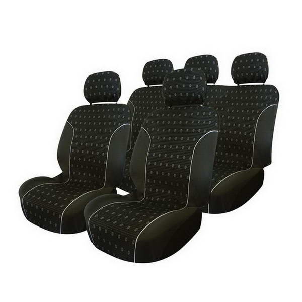 Capas universais de flor preta preta 9pcs (airbag). Compromisso com a qualidade, em cada material, em cada entrega. Angola-Materiais.shop.