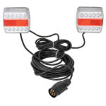 Kit de iluminação de reboque de LED magnético. Tecnologia, qualidade e performance em sintonia. Angola-Materiais.shop.