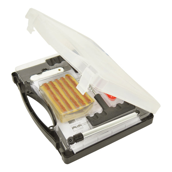 Kit de reparo profissional de pneus com ferramentas com ferramentas. Materiais de construção de primeira linha, disponíveis agora na Angola-Materiais.shop. Entrega em todo o país.
