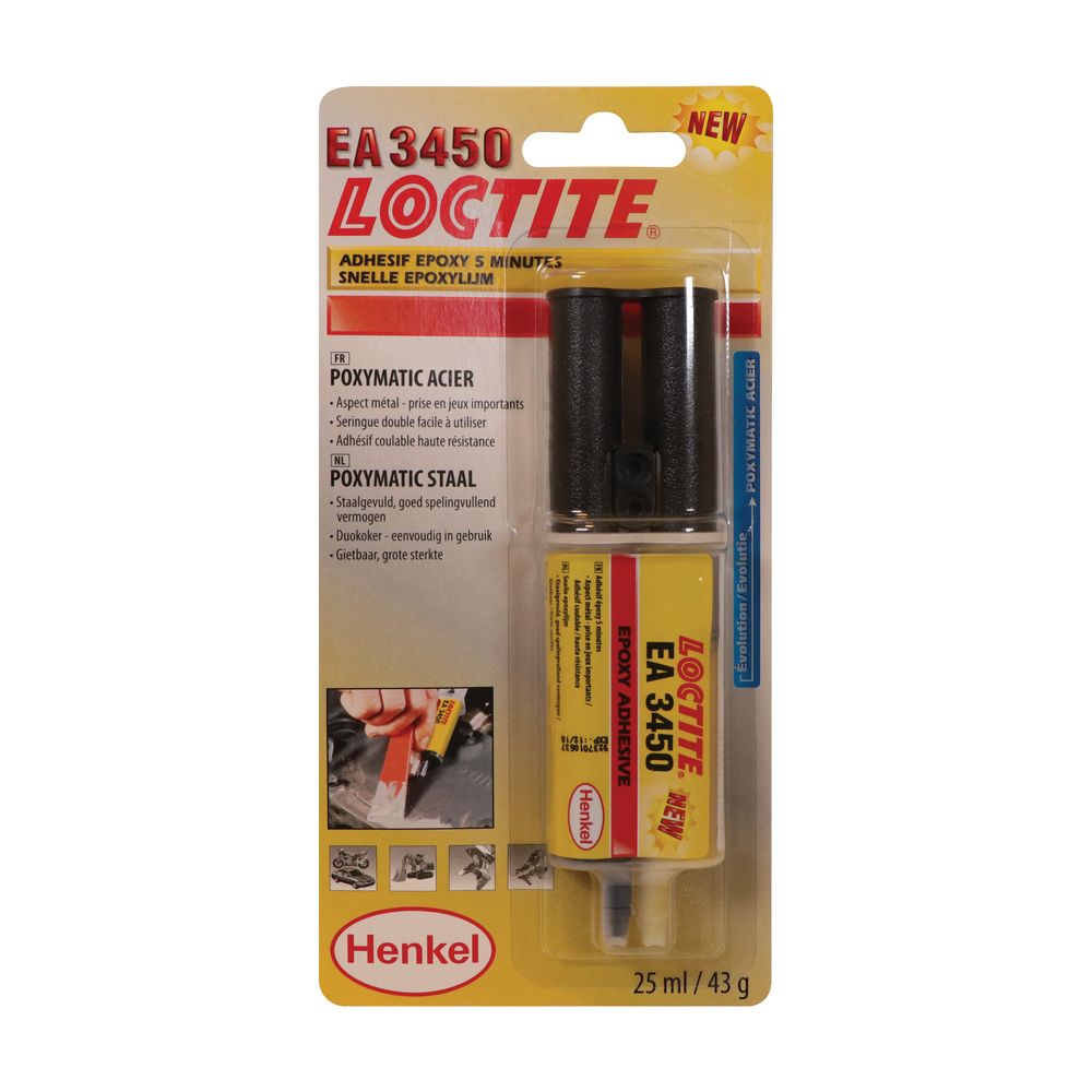 Loctite 231535 Aço de 25ml poximático. O parceiro definitivo para sua construção. Angola-Materiais.shop.