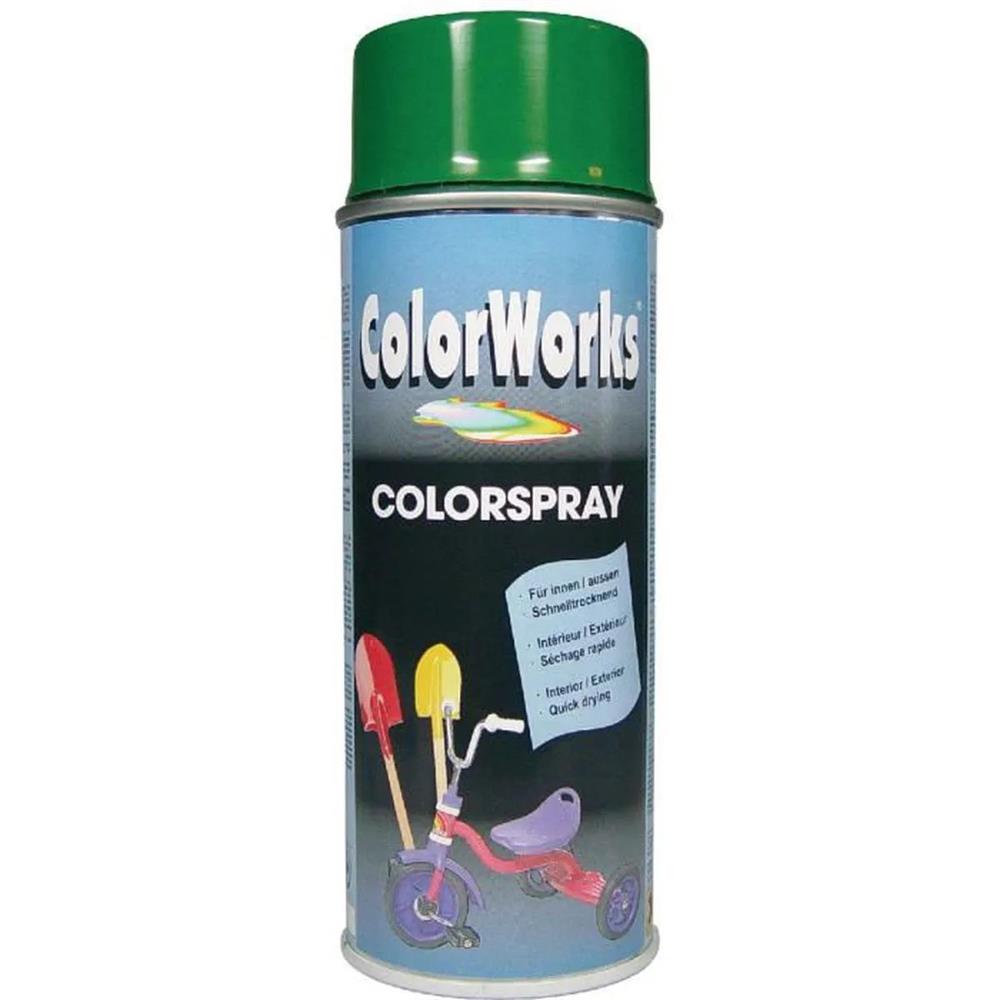 Tinta acrílica ral 6002 brilhante 400 ml colorworks. Entrega rápida e confiável em todas as cidades de Angola. Angola-Materiais.shop, a sua solução completa para materiais de construção.