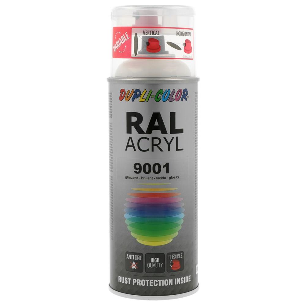 Tinta acrílica ral 9001 brilhante 400 ml dupli cor. Construindo sonhos com os melhores materiais. Angola-Materiais.shop.
