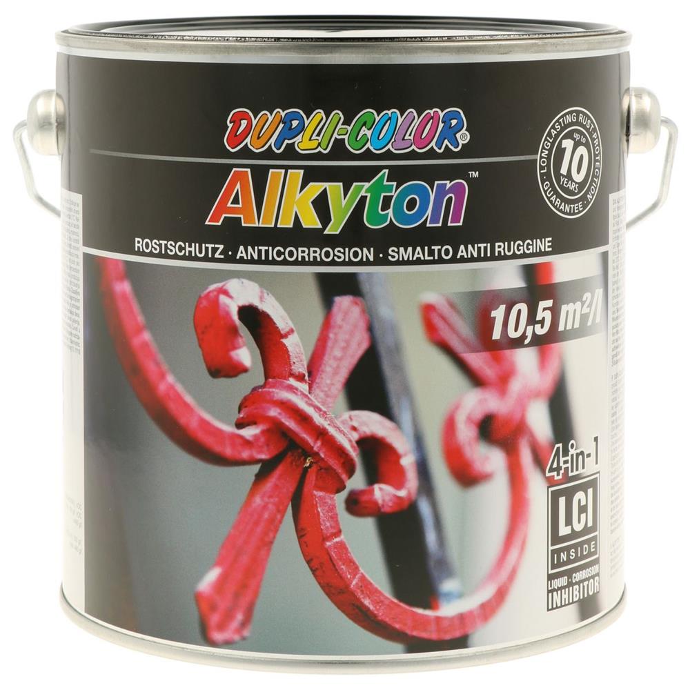 Alkyton Black Anti -Rust Paint 2.5L Dupli Color. Materiais de construção sob medida para cada projeto. Angola-Materiais.shop, sua solução personalizada.