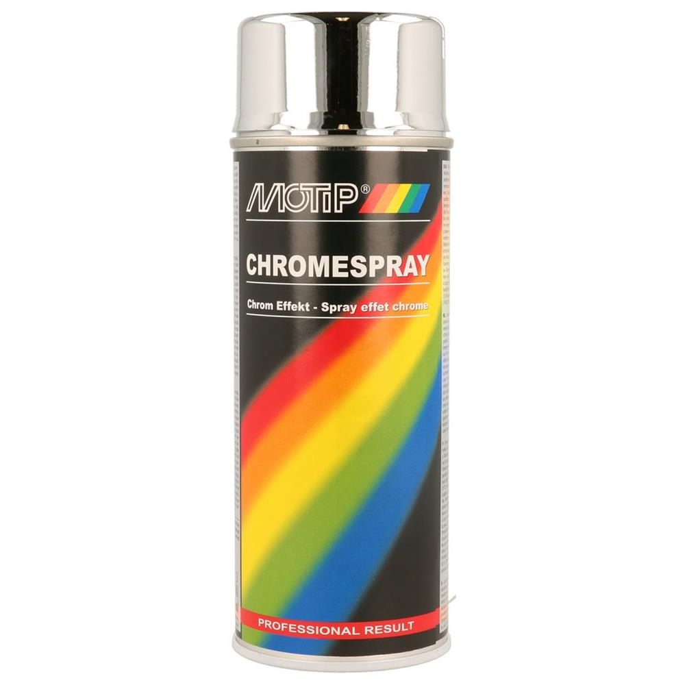 Aerossol 400ml Motip Chrome Effect Paint. Sua construção, nossa missão. Angola-Materiais.shop entrega em todo o país.